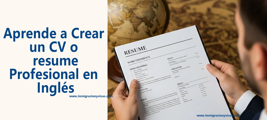 Cómo Hacer un CV en Inglés 