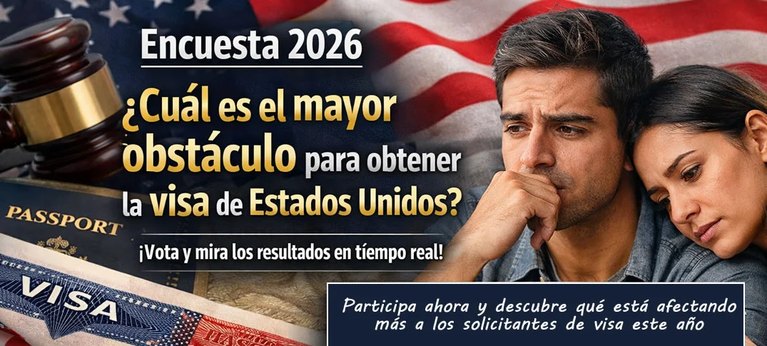 cuál es el mayor obstáculo para obtener la visa en Estados Unidos en 2026