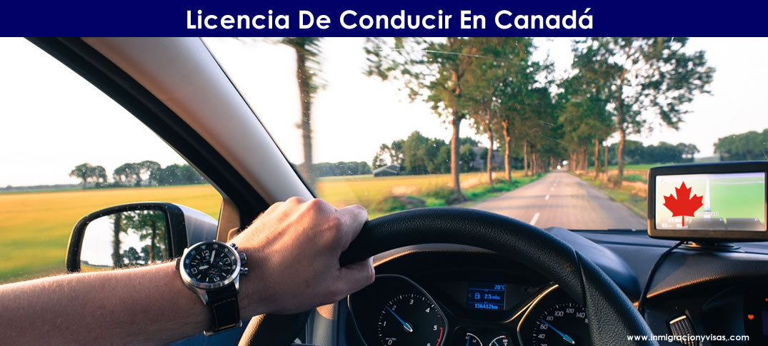  conducir legalmente un automóvil en Canadá