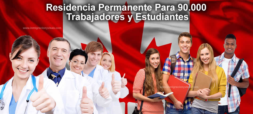 Residencia permanente para 90.000 trabajadores esenciales y estudiantes
